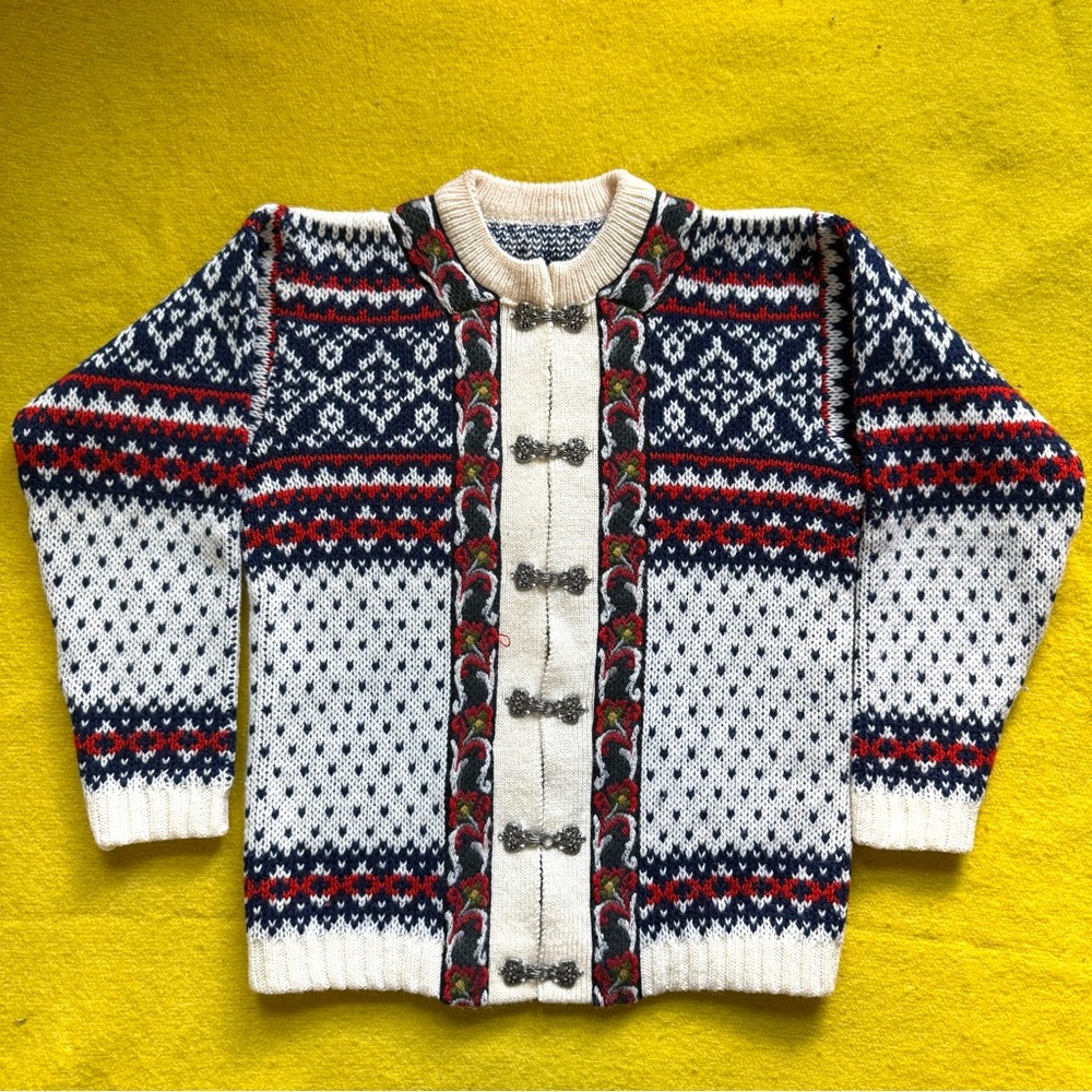 Dale of Norway Wool Cardigan Sweater sz 40